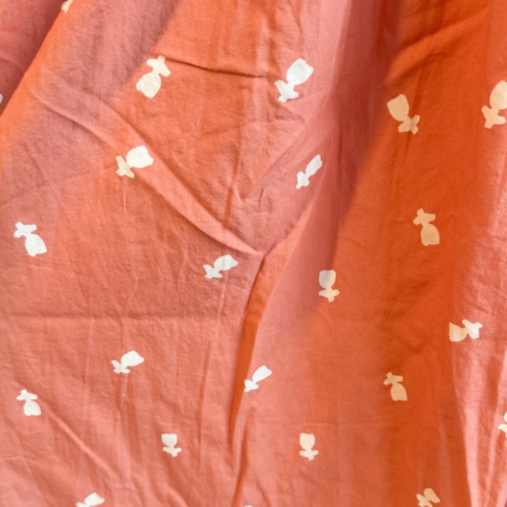 NWT Bobo Choses A Folk Song Pink Floral V-Neck Midi Dress M Oversized - Picture 6 of 10